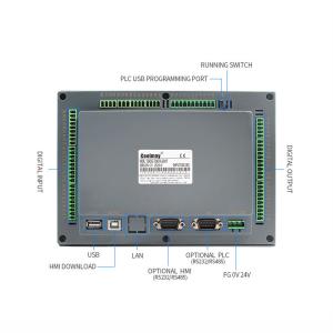 Quality 30DI HMI PLC All In One GX Developer 8.86 Software 6 Channels wholesale