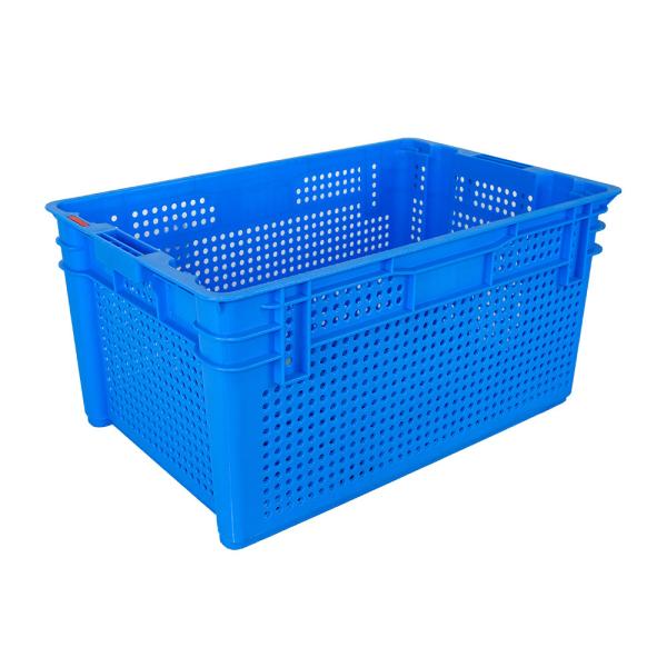 PP Moving Nestable Stackable Basket for Storing and Transporting Fresh