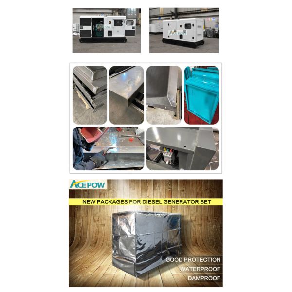 4 Wire 220V 20KVA Residential Diesel Standby Generator