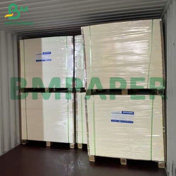 80g 90g White Wet Strength Paper Bleached Beer Bottle Labels Papel In Sheets