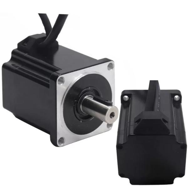 AGV Servo Motor 0.64N.M Incremental Encoder DC Servo Motor 48 Volt With Brake
