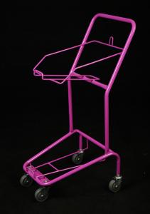 Personal Shopping Trolley Folding Luggage Cart 4 Swivel Flat Bearing 5