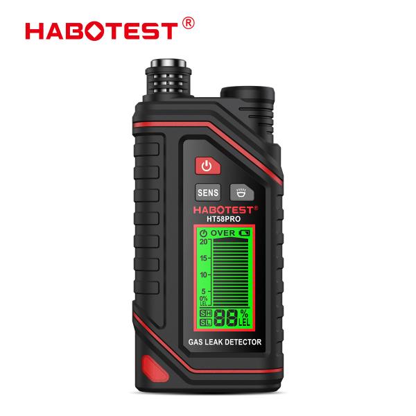 Cheap HT58PRO Gas Leak Detector Gas High Precision Gas Sensor Sensitive Sensor Portable Combustible Gas Detector for sale