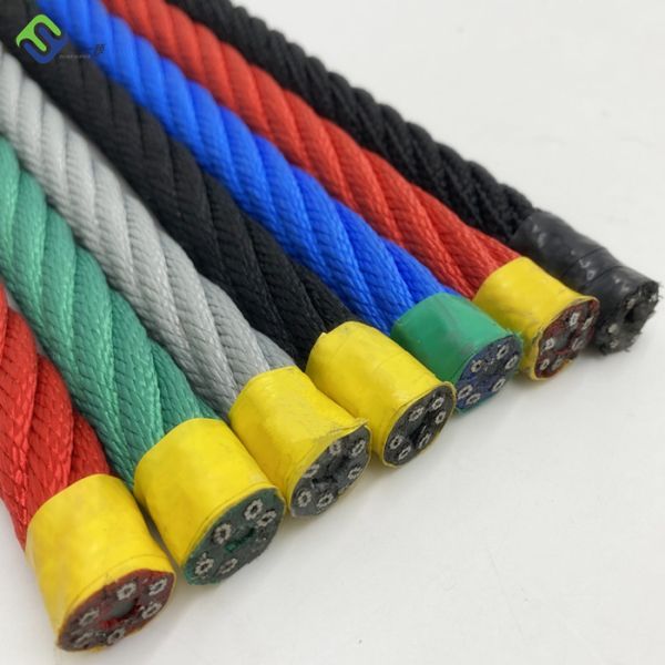 Outdoor Combination Playground Climbing Rope 16mm PET For Kids