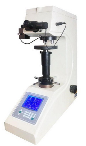 Digital Eyepiece Auto Turret Weights Loading Vickers Hardness Testing Machine