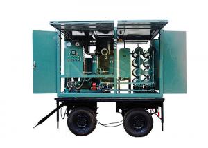Quality Remove Acid Mobile Oil Purifier / Transformer Oil Purification Plant 6000 Liters / Hour wholesale