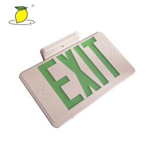 Quality exit sign with emergency lighting rechargeable led light wholesale