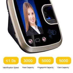 China Time Keeper 4.3 Inch Biometric Face Recognition System on sale
