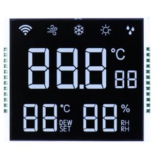 Quality Custom VA Segment LCD Display 12:00 Viewing Direction Duty/Bias 1/4 Duty Ultra-Low 2μA Consumption -20°C to 70°C Operation wholesale