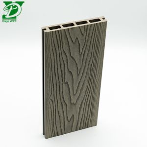 Quality Durable Hollow Composite Decking with Deep Embossed Grain wholesale