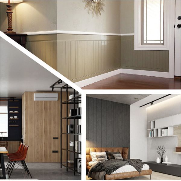 WPC 15mm Durability Wood Internal Panel Moistureoproof Easy Installation