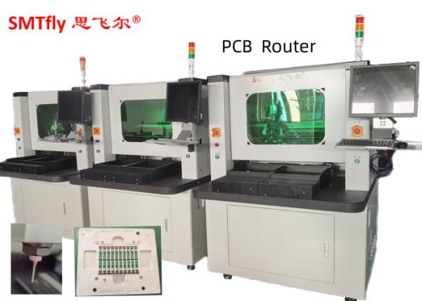 Cheap PCB Manufacturing Machine / PCB Depaneling Router Machine with 0.01mm Precision for sale