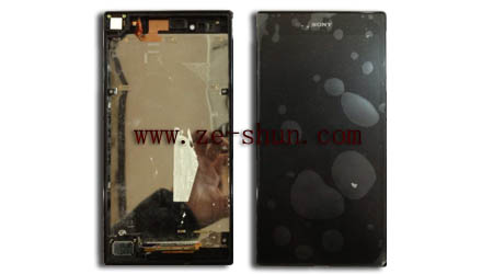 Ultra Complete Black Cell Phone LCD Screen Replacement For Sony XL39 Xperia Z
