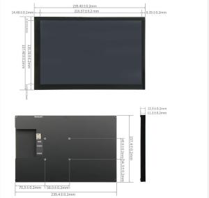 Quality 10.1 inch TFT lcd module with CTP 1280x800 resolution HDMI interface supporting of Raspbian、Kali linux、Ubuntu、Kodi、W wholesale