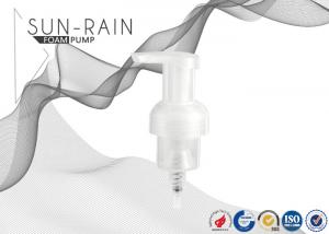 Quality Clear Plastic 40mm Foam Soap Dispenser Pump Cosmetic Pp Transparent Soap Pump SR502C1 wholesale