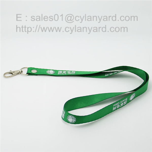 Quality Key holder lanyards, rivet polyester key lanyard with split ring wholesale