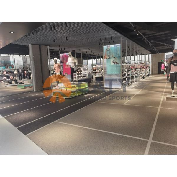 1mx10m Commercial Gym Floor Rolls , Soundproof Commercial Gym Carpet