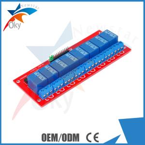 Quality 5V / 12V Arduino 8 Relay Module Control Board With Optocoupler Isolation wholesale