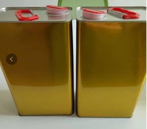 China 20L Cooking Oil Tin Can 4 Color Printing Custom Color on sale