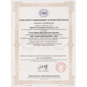 Lianguan International trading (shanghai) Co., Ltd Certifications