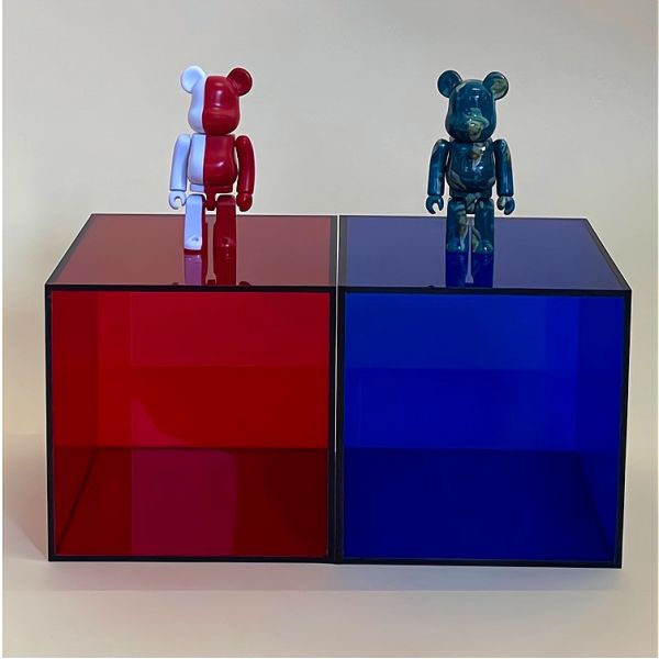 Wholesale Plexiglass Acrylic Box Acrylic Organizer Bins For Commercial Promotion