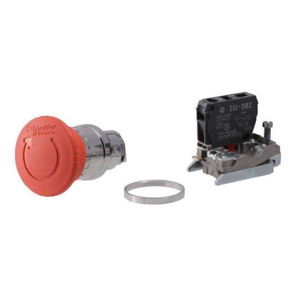 JLG 4360562 Switch Emergency Stp Twsttop Red Push Button For JLG Towable Booms