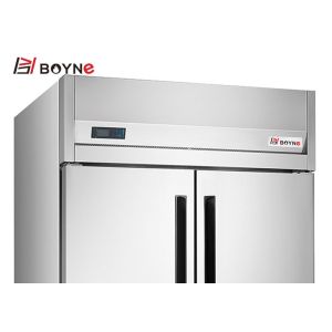 Restaurant Refrigerator Cabinet Stainless Steel 4 Door Insert Freezer