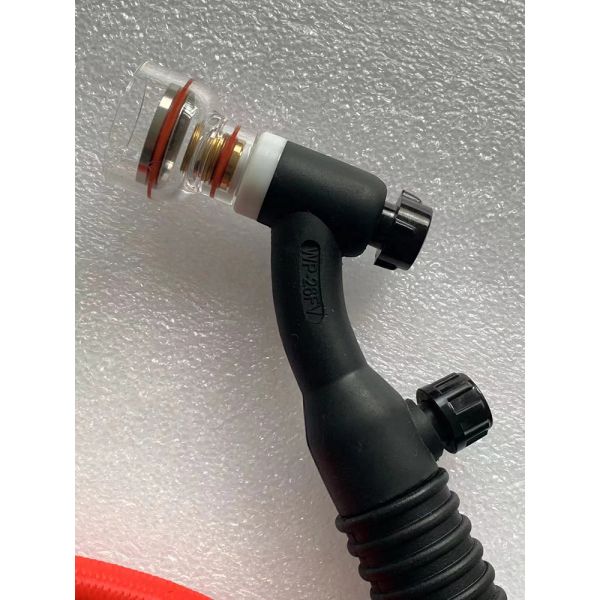 Black 250AMP Large Champagne Clear Nozzle Air-Cooled Tig Welding Torch Kit WP26FV-R-20FT
