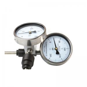 China WSS high temperature gauge bimetal thermometer on sale