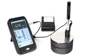 China Touch Screen Leeb Portable Hardness Tester Machine With Large LCD Support Wireless Printing on sale