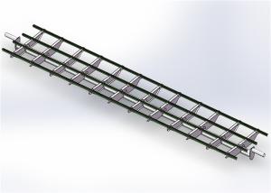 Frameless Module Solar Heating System Power Bracket 20 M Max Building Height