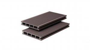 Quality 2.9M Recycled Hollow Core Composite Decking 150x25 Mm Plastic Wood Patio Deck wholesale