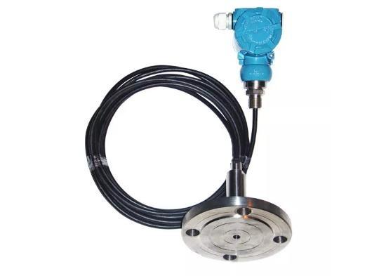 Cheap Diffusion Silicon Hydrostatic Level Transmitter With 5 Meter Cable Flange Type for sale