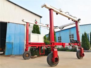 Quality Used Boat Hoist Side Lifting Rubber Tired Gantry Crane 12t For Lift Boat wholesale