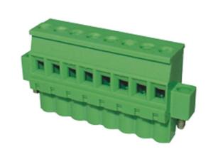 Quality 2p-24p PCB Plug In Terminal Block RD231AM-5. 0 5.08 PA66 green color pcb terminal blocks wholesale
