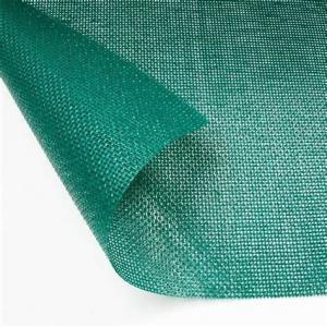 Quality 6x6 9x9 12x12 PVC Vinyl Coated Polyester Mesh Fabric Weak Solvent wholesale