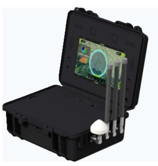 Cheap Portable Drone Detection And Positioning Decoy Device Of Anti-Drone System FW-AT-PRS1000D for sale