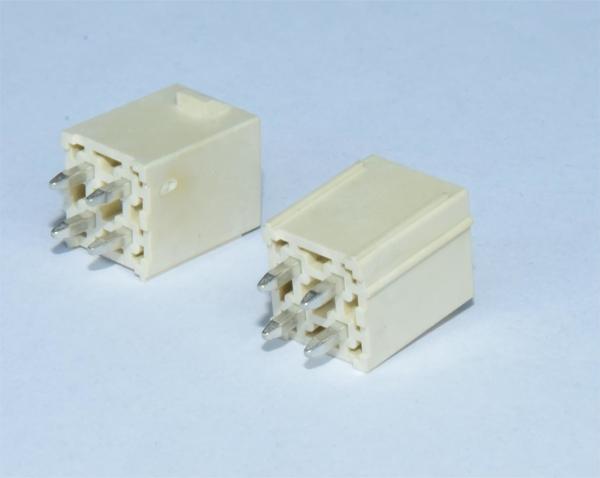 Cheap Double Row 2*2p Inline Header Electronic Devices terminal pin header for sale