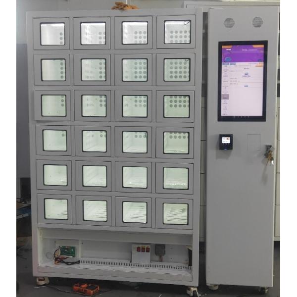 European Standard Export Cooling Locker Vending Machine With Credit Card Reader And 4℃ Refrigeration
