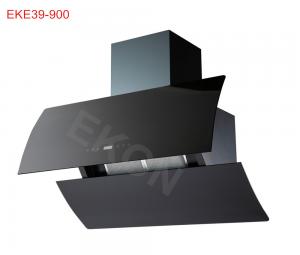 Quality EKE39 auto slide whole black color kitchen range hood wholesale
