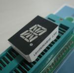 1 Single Digit Segment Alphanumeric Numeric LED Display OEM / ODM Green