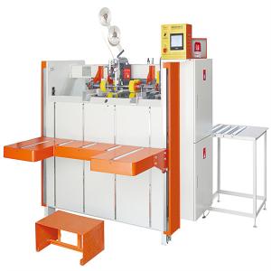 Quality 3mm Cardboard Semi Automatic Stitcher With Counting And Stacking Function wholesale