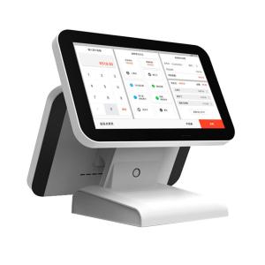 Quality Linux Prolin OS Touch Screen Pos Terminal 450cd/M2 Dual Screen Pos System wholesale