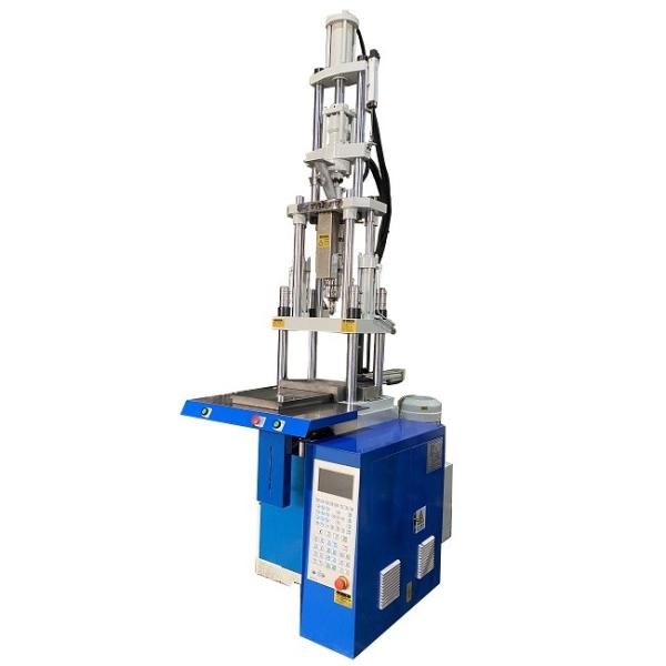 25 Ton Earphone Making Machine Single Slide Vertical Plastic Injection Moulding Machine