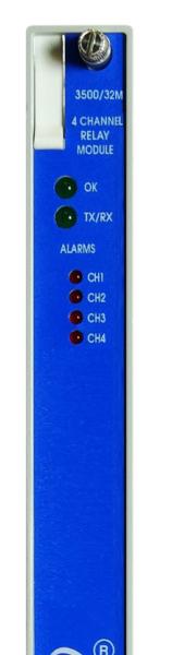 Cheap Bently Nevada 3500/32 125712-01 4-Channel Relay Module Includes Alarm Drive Logic for sale