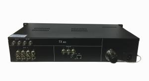 8 in 3 out HD-SDI To Fiber Extender with 2-ch bidirectional XLR audio and Ethernet