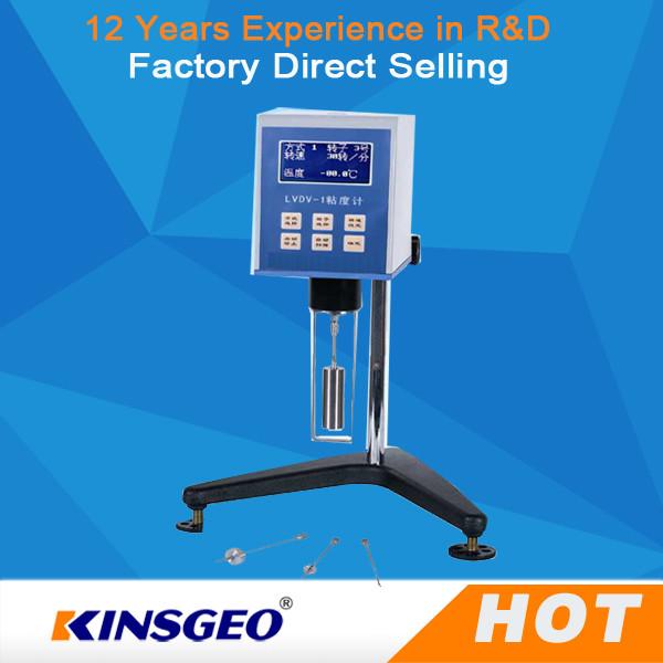 Cheap Backlight LCD Digital Display High Temperature Viscometer With LCD Backlight for sale