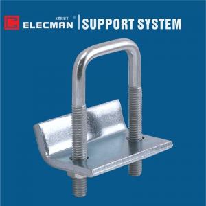 Quality Zinc Plated Steel Conduit Strut Pipe Clamps Right Angle U Bolt Beam Clamp wholesale