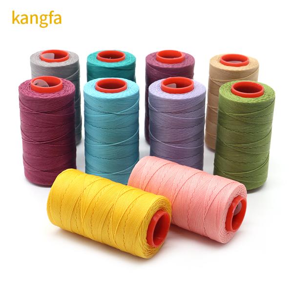 Wax Coverd Thread Hand Stitching Thread for Hand Sewing Leather 0.45mm OEM ODM Accpet