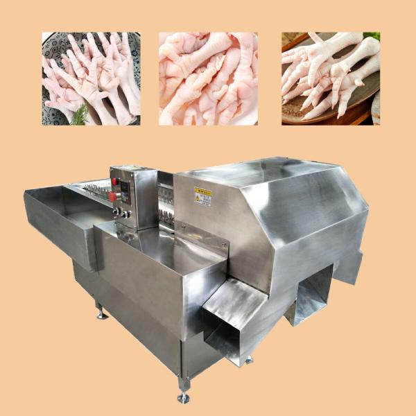 One Key Operation Precision Cutting High Efficiency Intelligent Chicken Foot Cutting Machine
